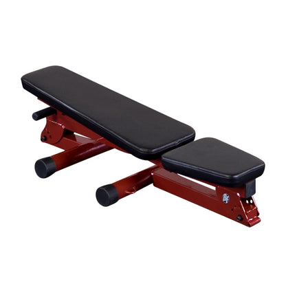 Best Fitness Folding Flat Incline Decline (FID) Bench BFFID10R