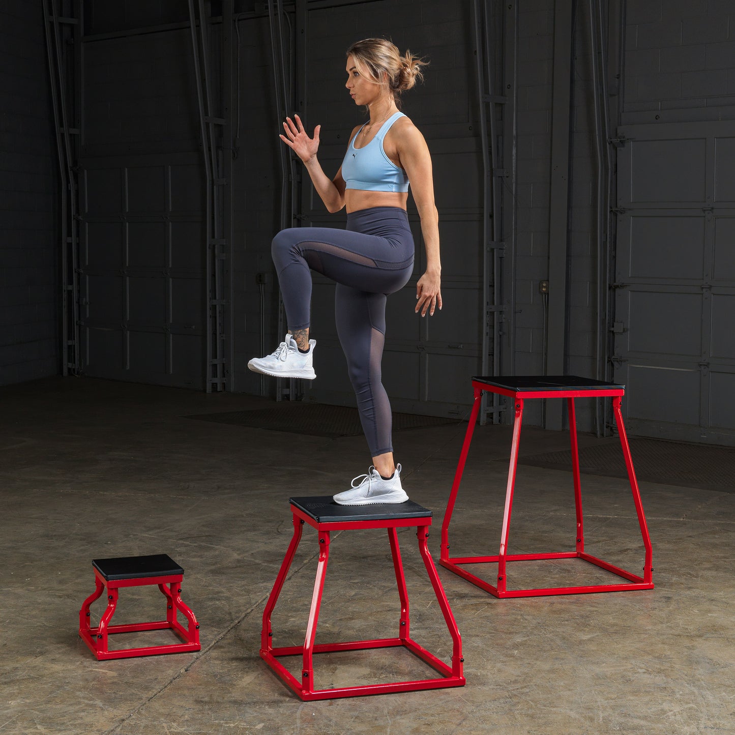 Body-Solid Tools Plyometric Boxes BSTPB