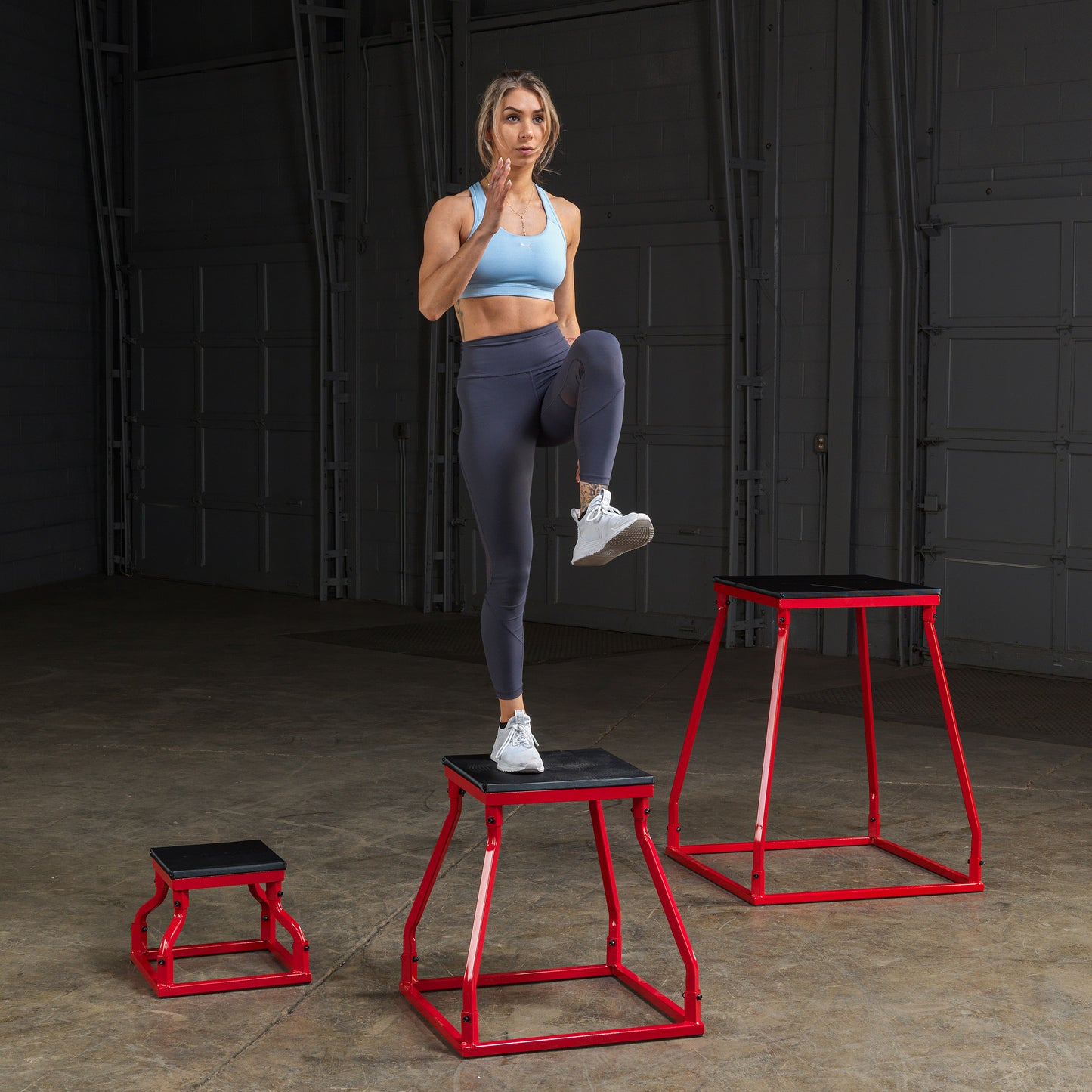 Body-Solid Tools Plyometric Boxes BSTPB