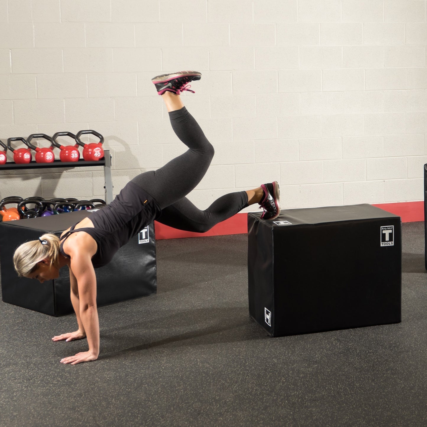 Body Solid BSTSPBOX Soft Sided Plyo Box