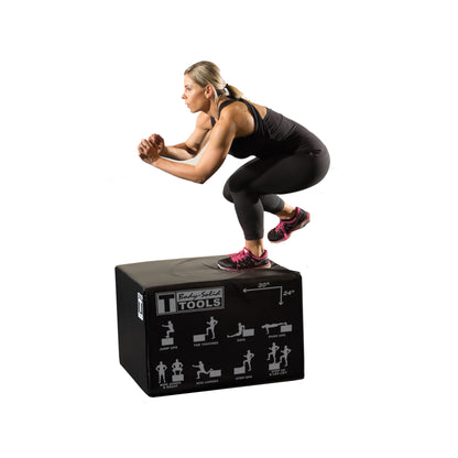 Body Solid BSTSPBOX Soft Sided Plyo Box