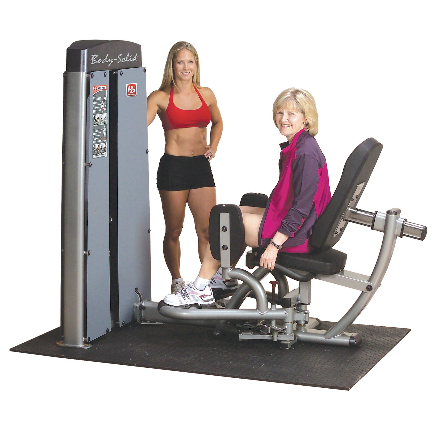 Body-Solid Pro Dual Commercial Inner and Outer Thigh Machine DIOT-SF