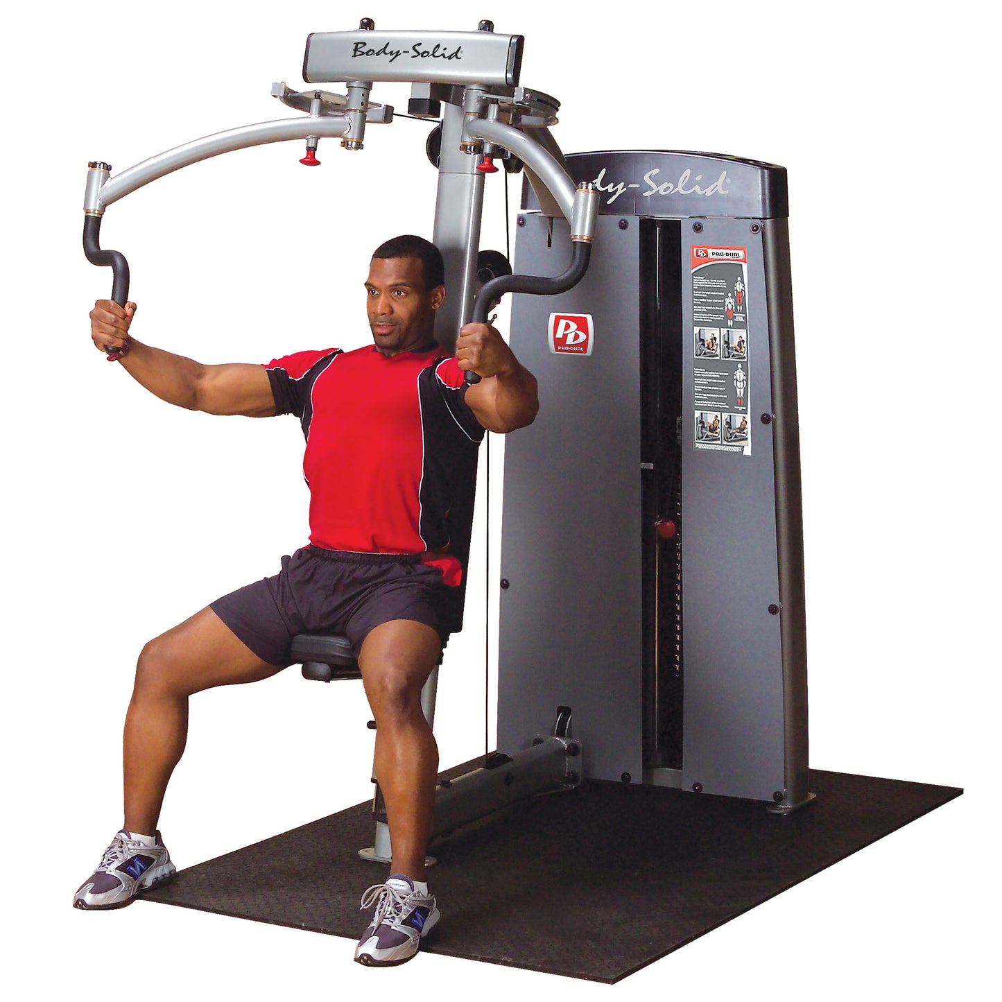 Body-Solid Pro Dual Commercial Pec Fly and Rear Delt Machine DPEC-SF