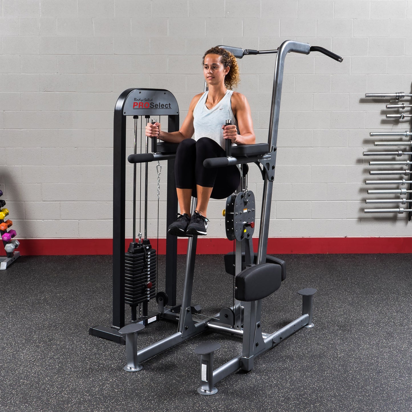 Body-Solid FCD-STK Pro-Select Weight Assisted Chin-Dip Machine