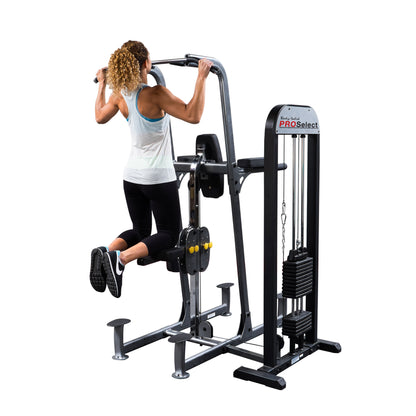 Body-Solid FCD-STK Pro-Select Weight Assisted Chin-Dip Machine