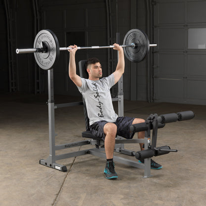 Body-Solid PowerCenter Rack Bench Combo GDIB46L