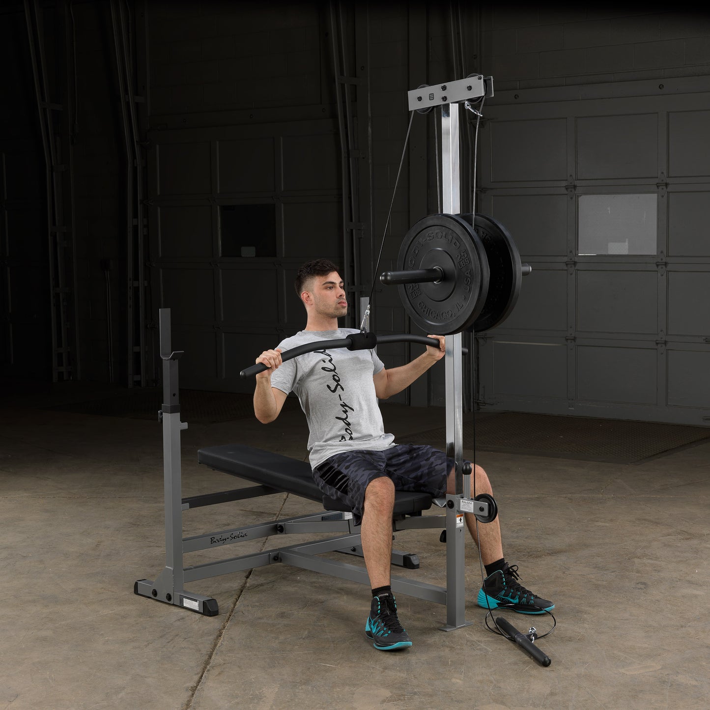 Body-Solid Lat Pull Low Row Attachment GLRA81