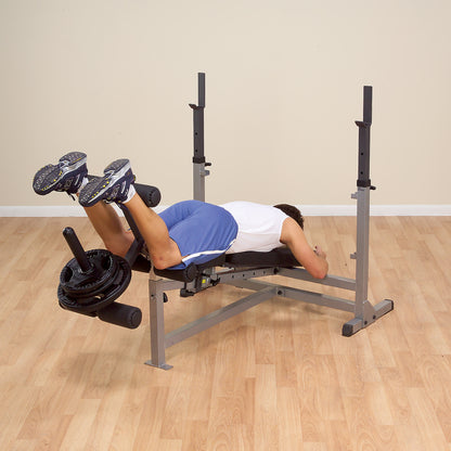 Body-Solid PowerCenter Rack Bench Combo GDIB46L