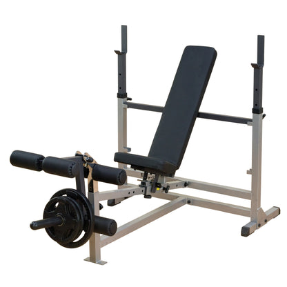 Body-Solid PowerCenter Rack Bench Combo GDIB46L