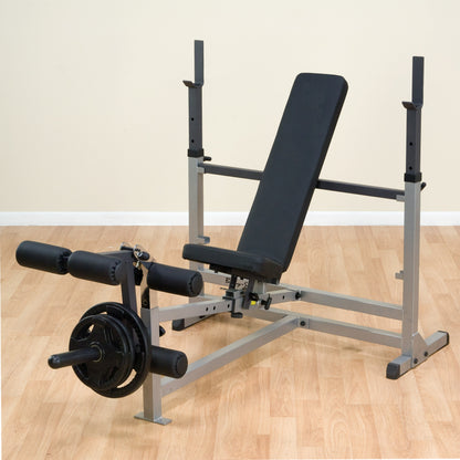 Body-Solid PowerCenter Rack Bench Combo GDIB46L