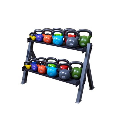 Body-Solid Dumbbell & Kettlebell Rack GDKR100