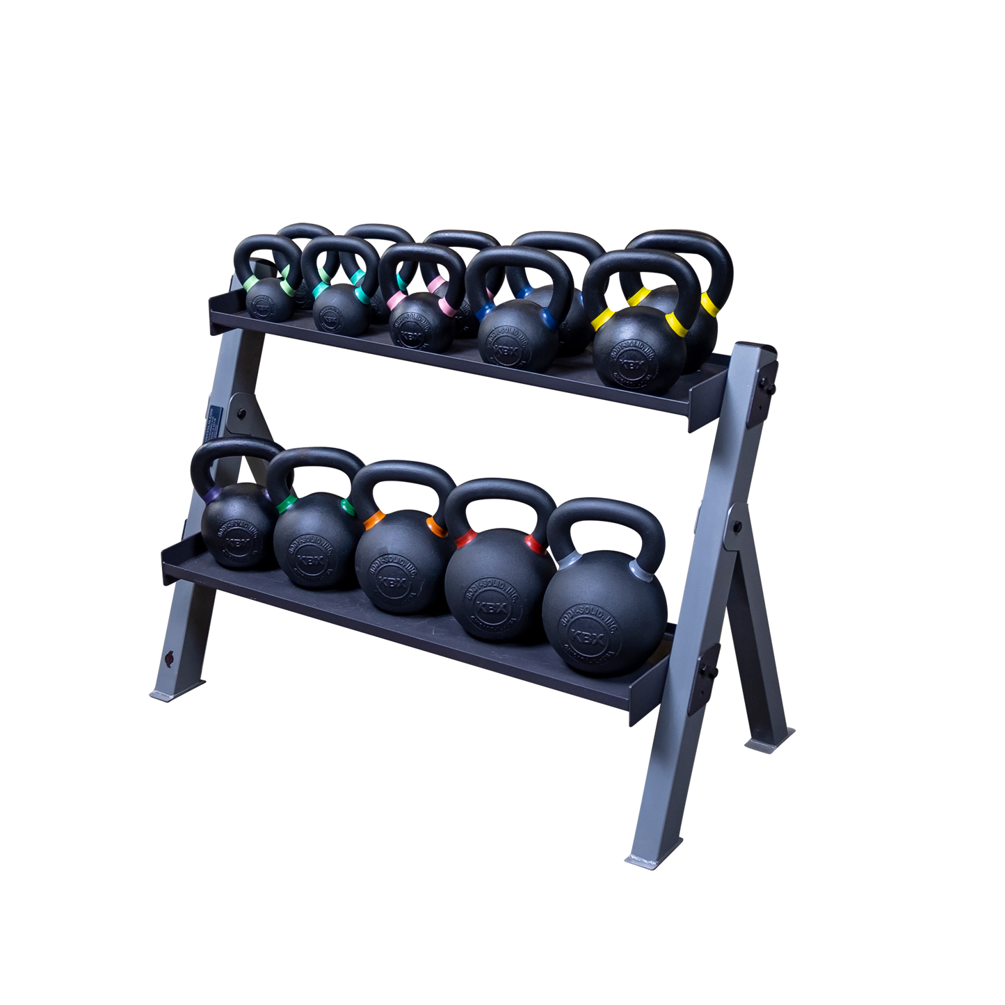 Body-Solid Dumbbell & Kettlebell Rack GDKR100