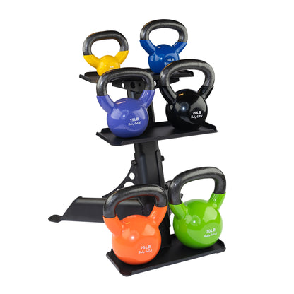 Body-Solid 3-Tier Kettlebell Rack GDKR50B