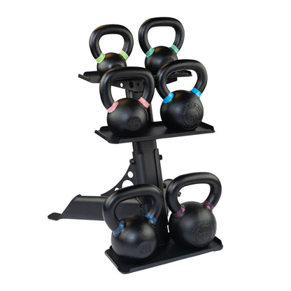 Body-Solid 3-Tier Kettlebell Rack GDKR50B