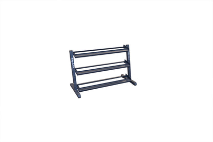 Body-Solid 3 Tier Horizontal 48" Dumbbell Rack GDR48B