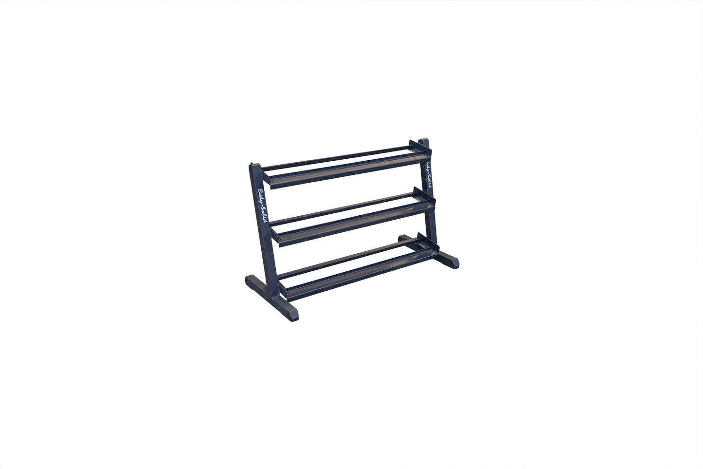 Body-Solid 3 Tier Horizontal 48" Dumbbell Rack GDR48B