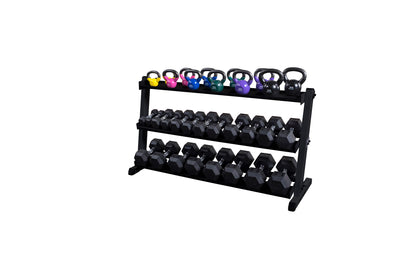 Body-Solid 60" 2-Tier Dumbbell Rack GDR60B