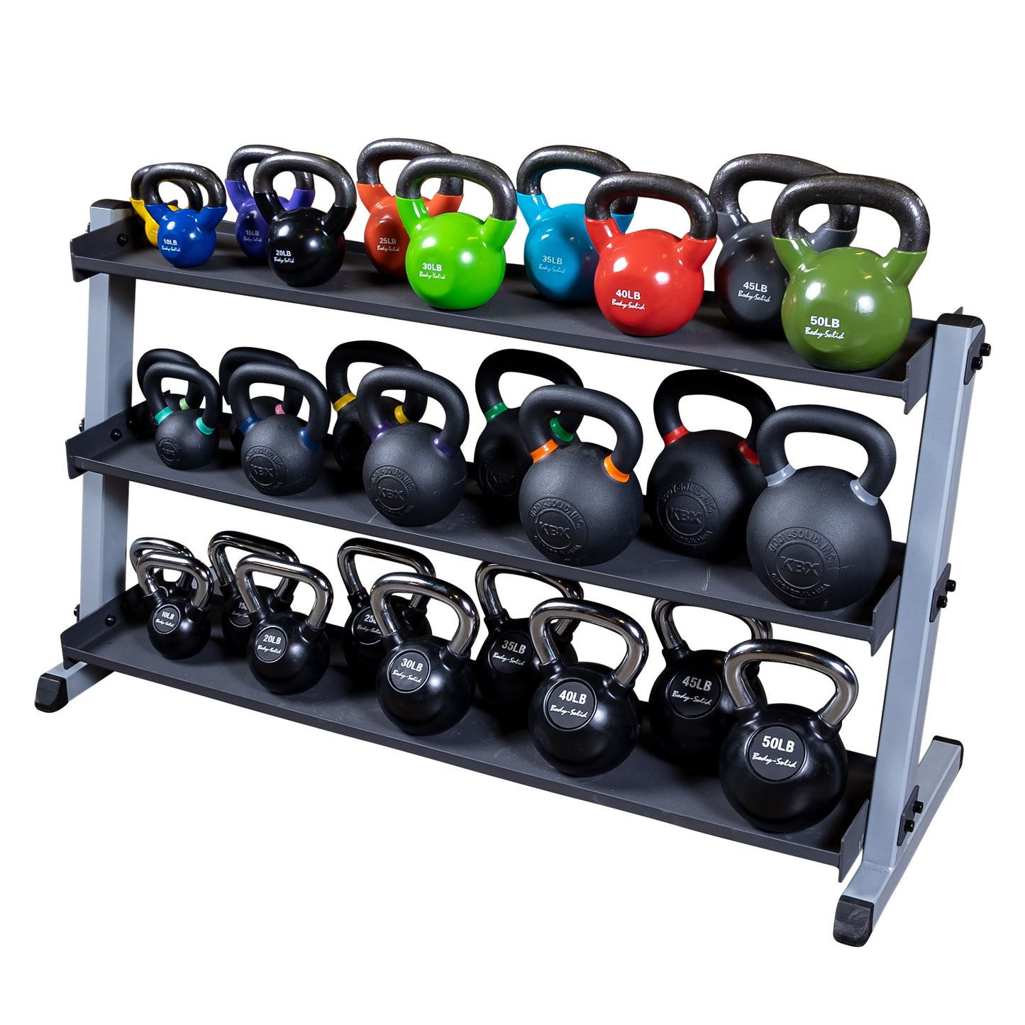 Body-Solid 60" Kettlebell Shelf GKRT6B