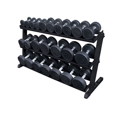 Body-Solid 60" 2-Tier Dumbbell Rack GDR60B