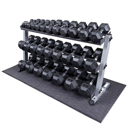 Body-Solid 60" Dumbbell Shelf GDRT6B