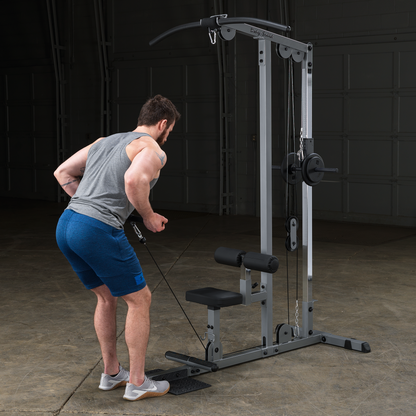 Body-Solid Pro Lat Pulldown Low Row Machine GLM83