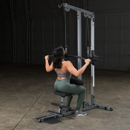 Body-Solid Pro Lat Pulldown Low Row Machine GLM83