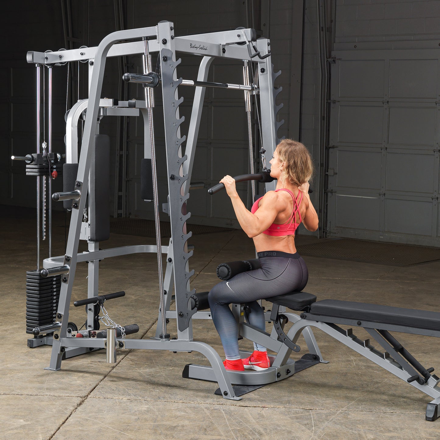 Body-Solid Series 7 Smith Machine Gym GS348QP4