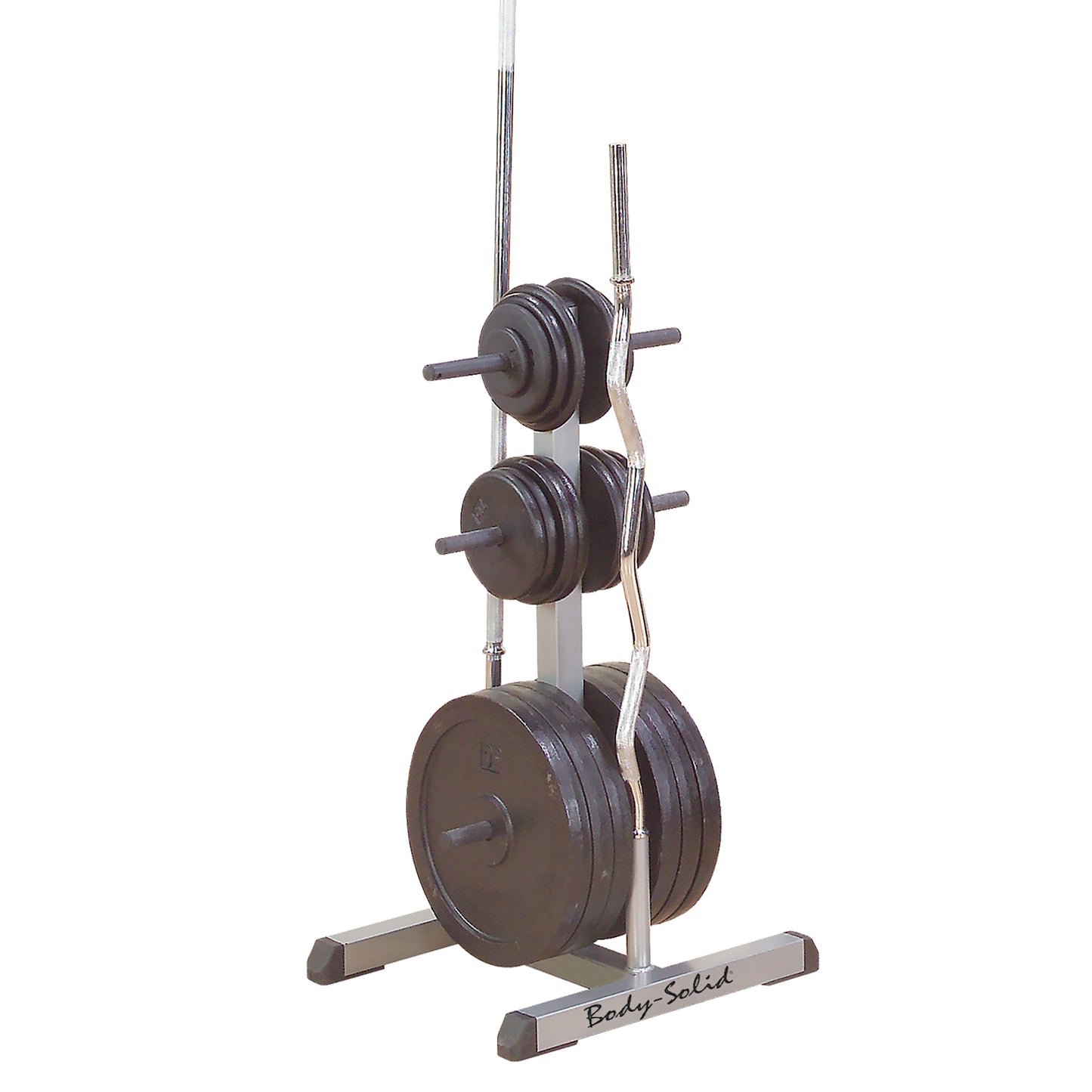 Body-Solid Standard Plate Tree & Bar Holder GSWT