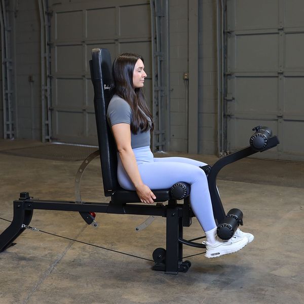 Body-Solid Adjustable Bench with Cable Leg Developer GLEG