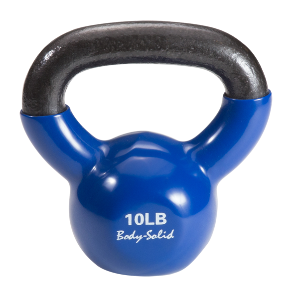 Body-Solid Vinyl Coated Kettlebells KBV