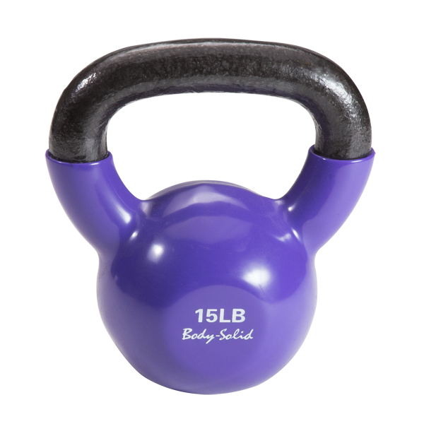 Body-Solid Vinyl Coated Kettlebells KBV