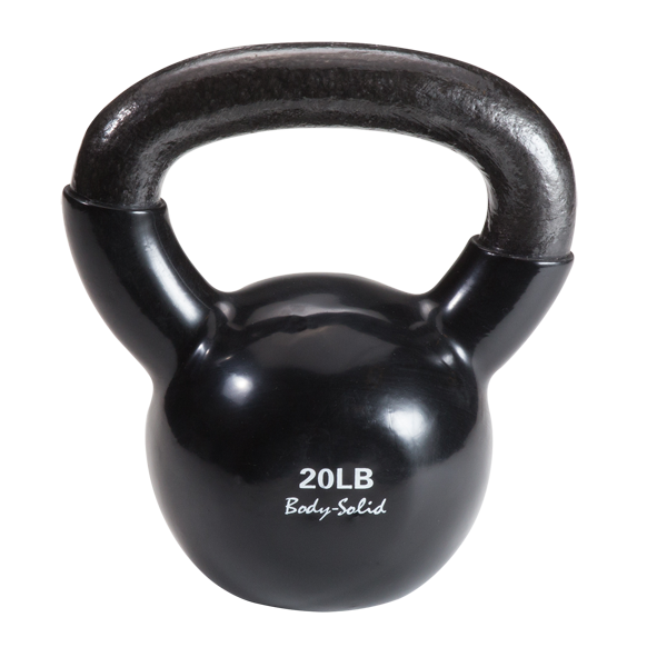 Body-Solid Vinyl Coated Kettlebells KBV