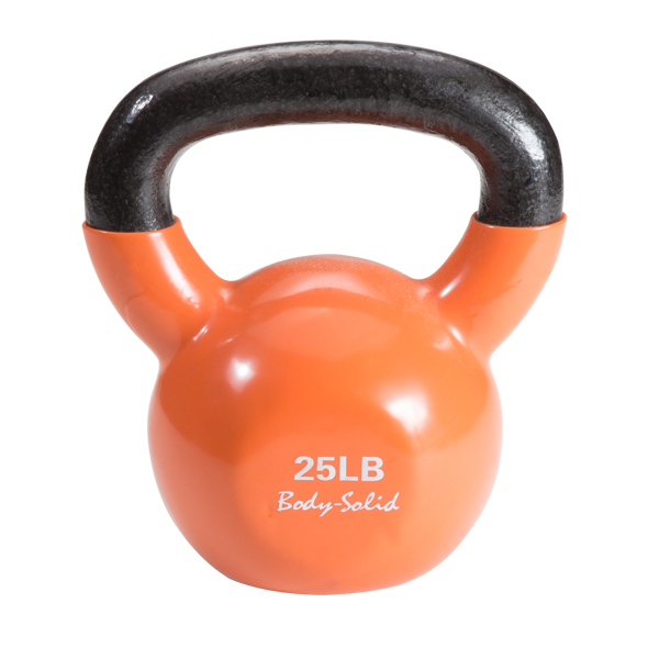 Body-Solid Vinyl Coated Kettlebells KBV