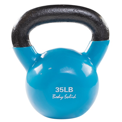 Body-Solid Vinyl Coated Kettlebells KBV