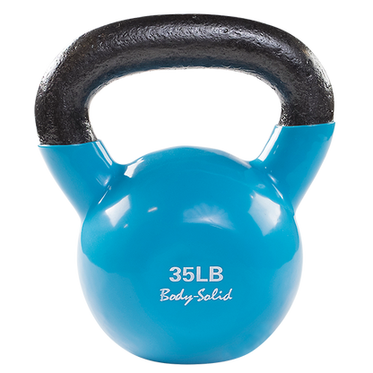 Body-Solid Vinyl Coated Kettlebells KBV