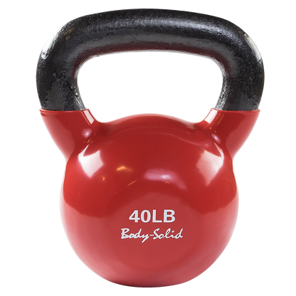 Body-Solid Vinyl Coated Kettlebells KBV