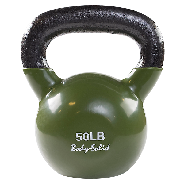 Body-Solid Vinyl Coated Kettlebells KBV