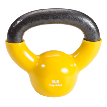 Body-Solid Vinyl Coated Kettlebells KBV