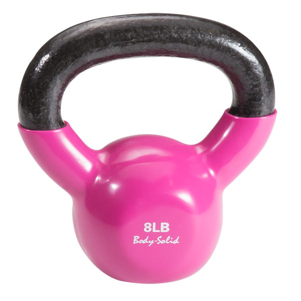 Body-Solid Vinyl Coated Kettlebells KBV