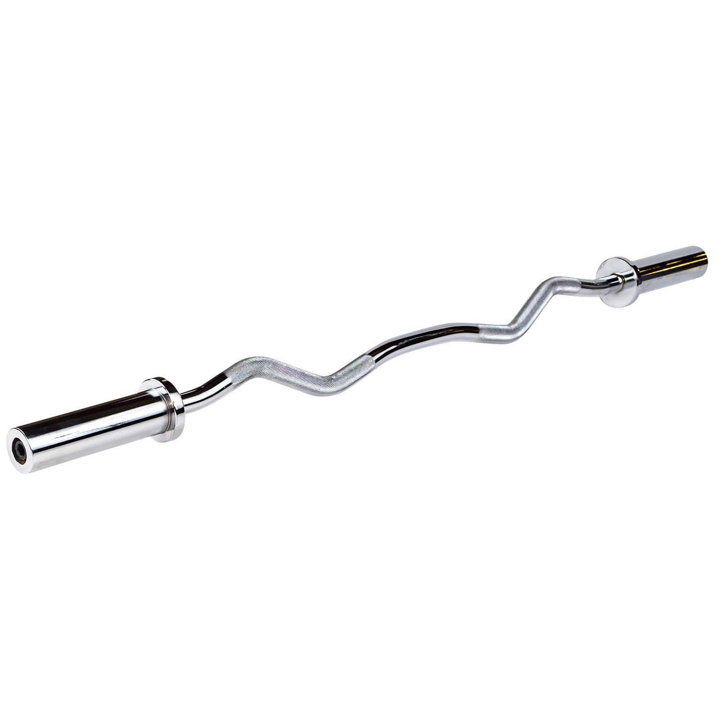 Body-Solid 47" Chrome Olympic EZ Curl Bar OB47C