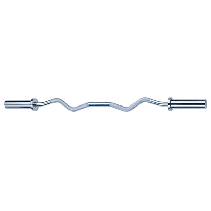 Body-Solid 47" Chrome Olympic EZ Curl Bar OB47C