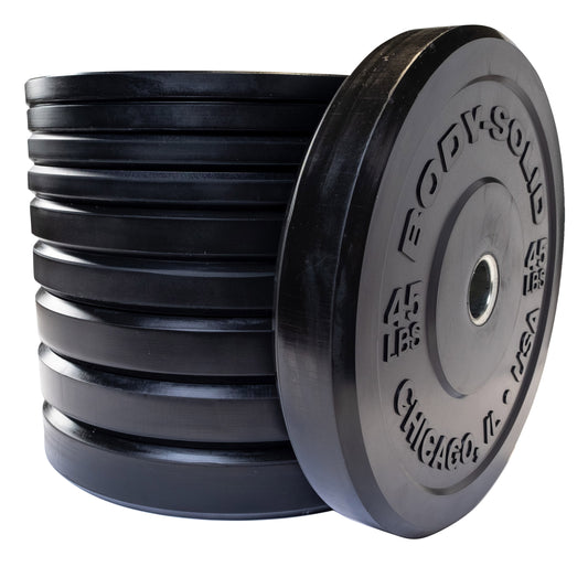 Body-Solid Chicago Extreme Bumper Plate Set OBPX260