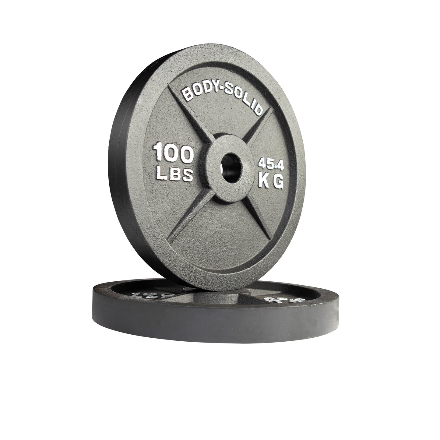 Body-Solid Cast Iron Olympic Weight Plates OPB