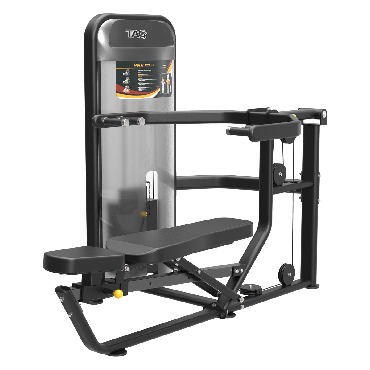 TAG Fitness Performance Line Chest / Shoulder MultiPress Dual Select