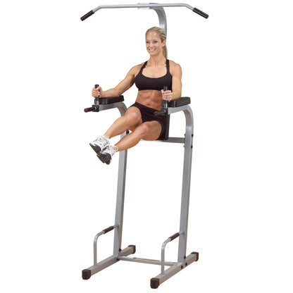 Body Solid Powerline PVKC83X Vertical Knee Raise Chin Dip