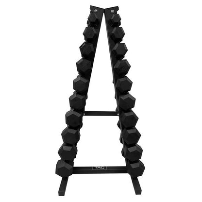 TAG Fitness HEX Vertical A-Frame Dumbbell Rack