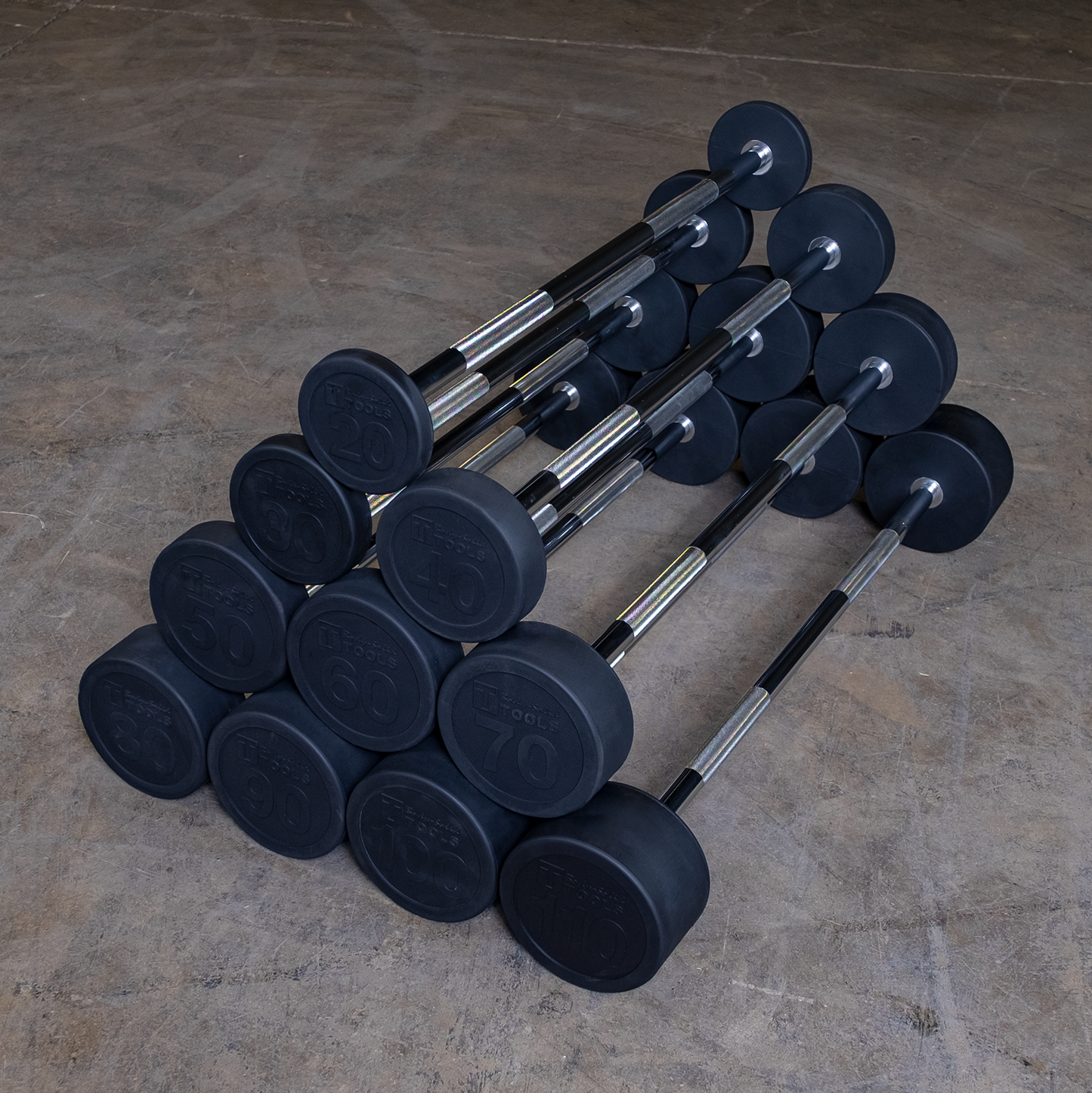 Body-Solid Fixed Barbell Sets SBB