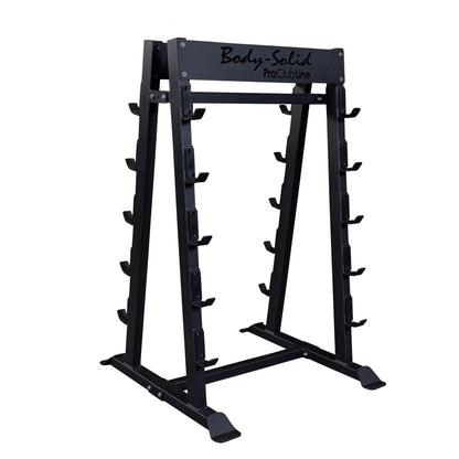 Body-Solid Pro Clubline Fixed Weight Barbell Rack SBBR100