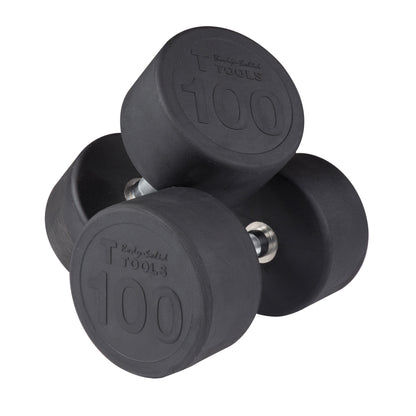 Body-Solid Rubber Round Dumbbells SDP