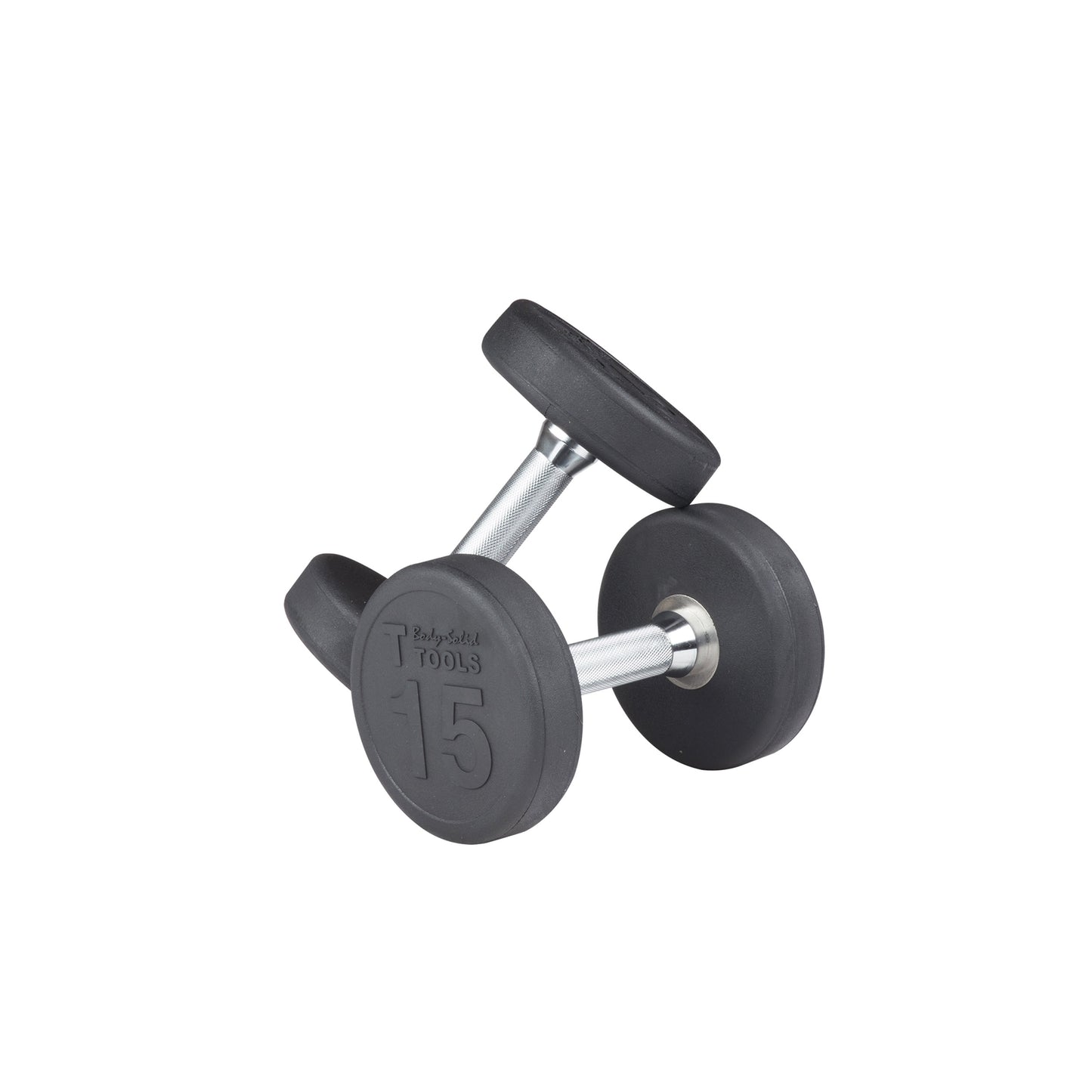 Body-Solid Rubber Round Dumbbells SDP